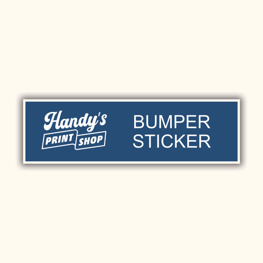 Bumper Sticker